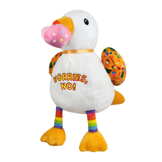 Cheeky Seagull Plush Toy - Orange