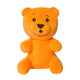 Colourful Teddy Bear Plush Toy - Orange