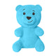 Colourful Teddy Bear Plush Toy - Blue