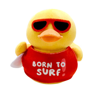 Ducky Plush Toy - Born to Surf